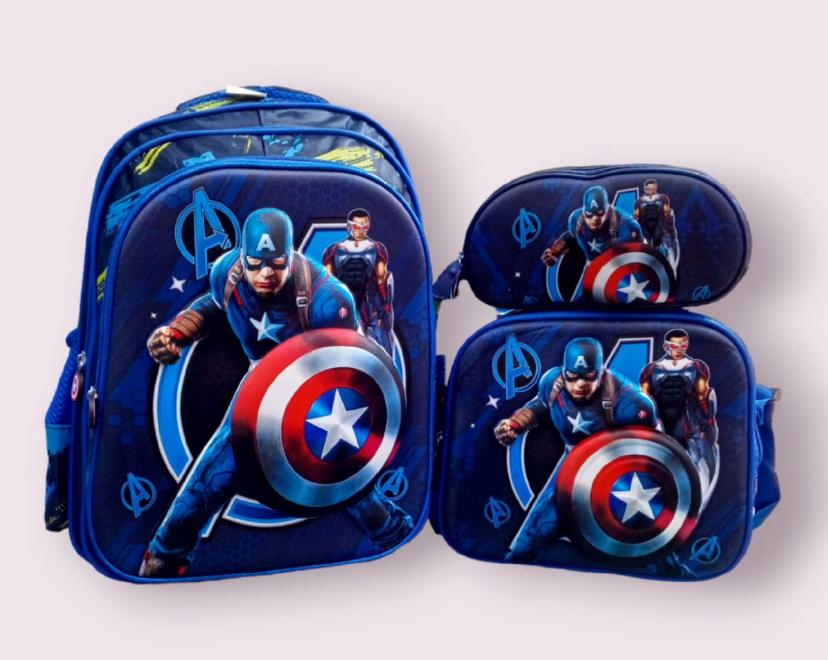 Miniatura 8 de combo maleta+lonchera+cartuchera